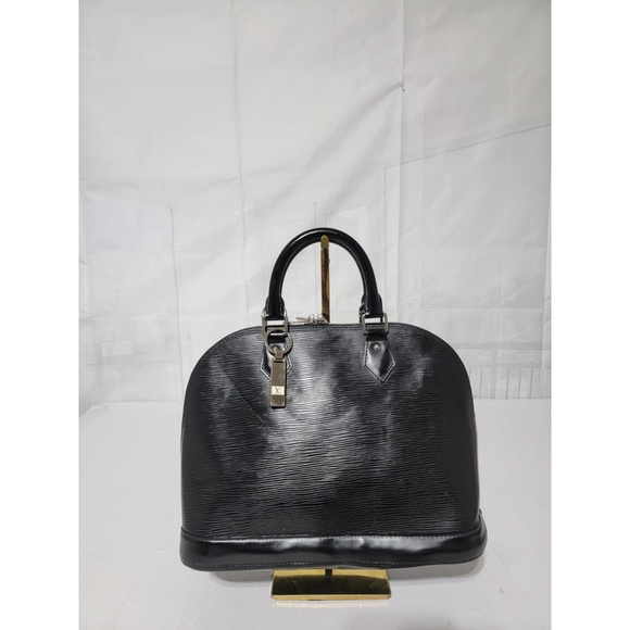 Louis Vuitton Epi Alma PM Bag Blackapp - Picture 1 of 15